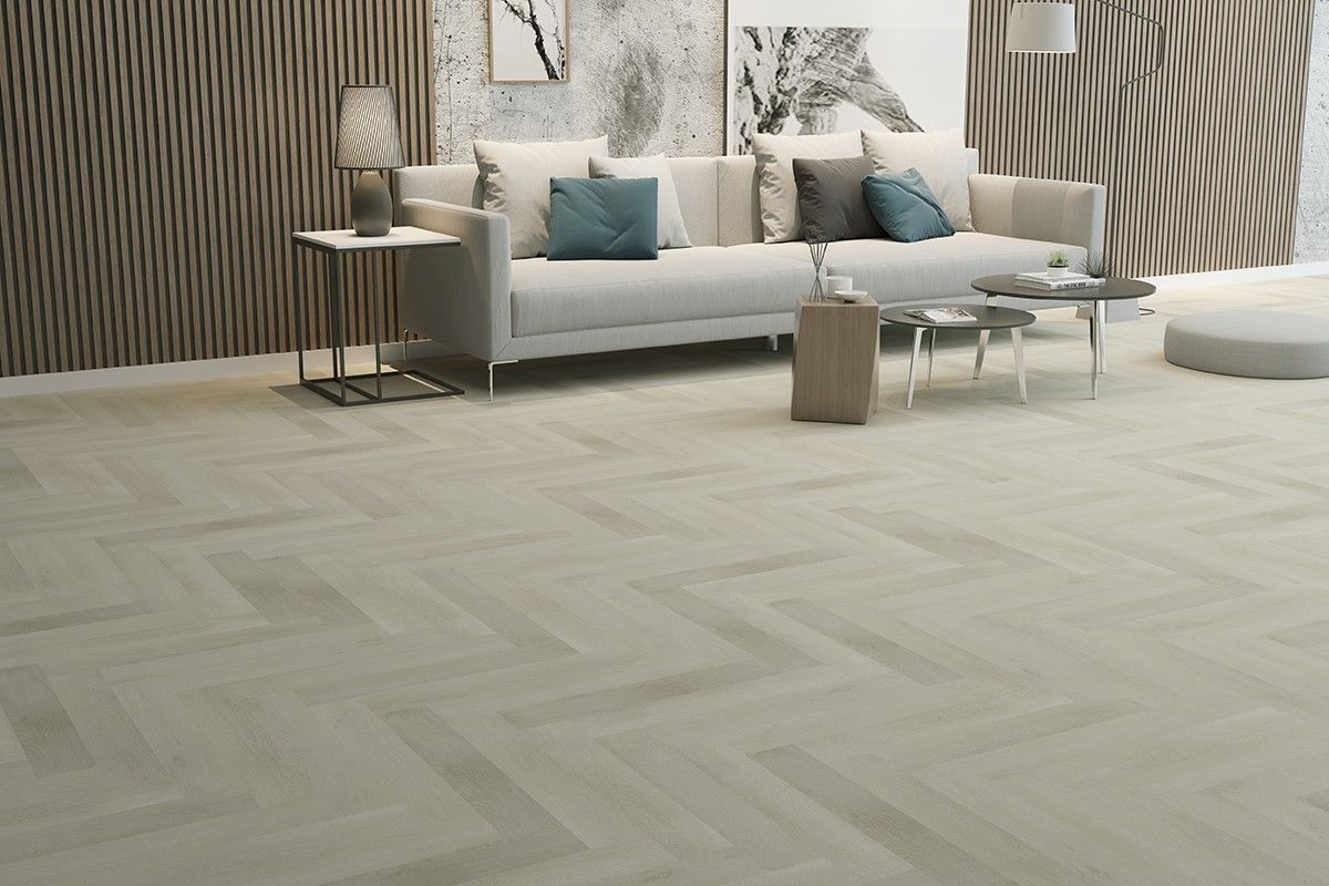 Кварцвиниловая плитка Vinilam PARQUET Herringbone 6,5 mm Паркет Скандинавский IS11188
