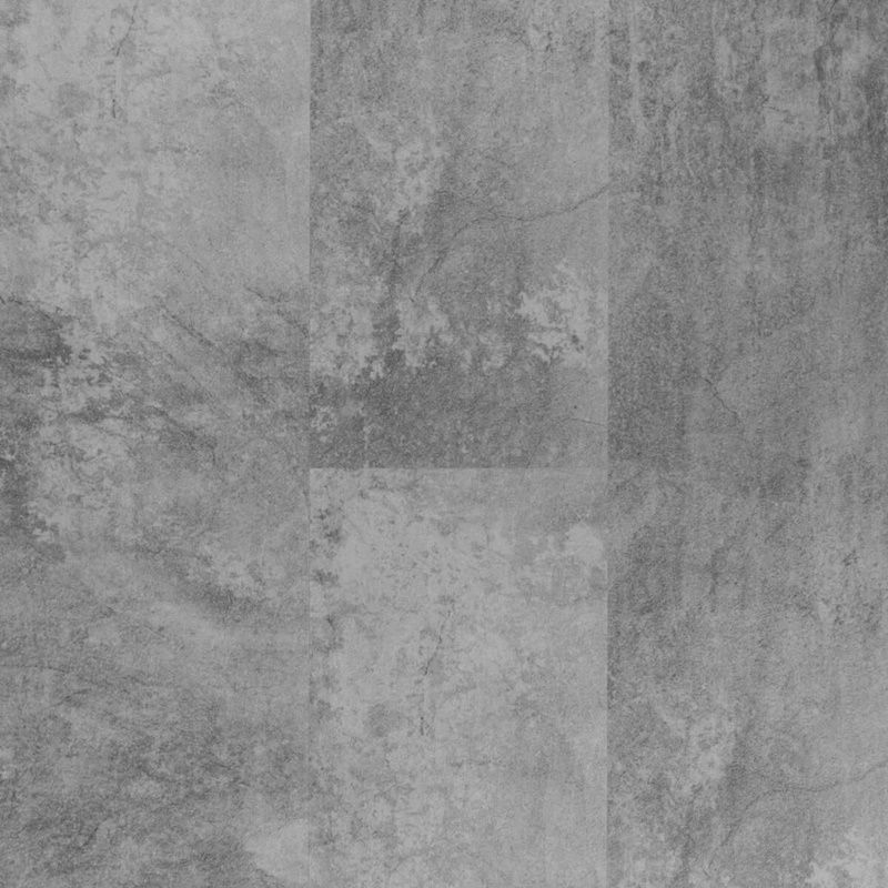 Кварцвиниловая плитка SPC Stronghold Prague 2,5 мм Бетон темно-серый