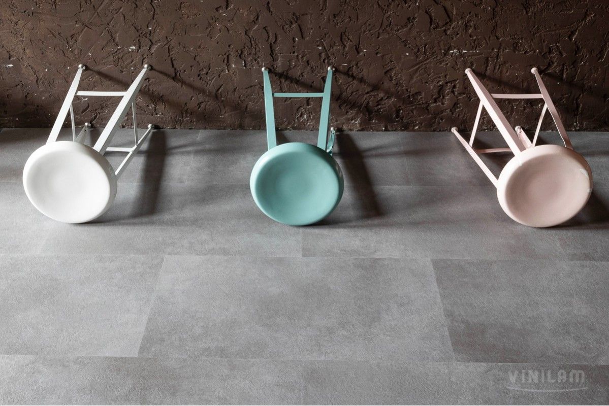 Кварцвиниловая плитка Vinilam УЦЕНКА №2 Цемент 61609 (2,65)