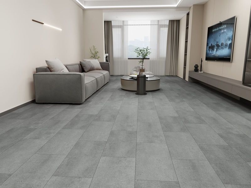 Кварцвиниловая плитка Icon Floor Marble SPC XPE ML-70 Бетон Колдер (Concrete Calder)