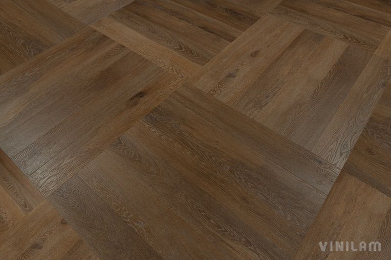Кварцвиниловая плитка Vinilam PARQUET Herringbone 6,5 mm Венецианский Паркет IS11199