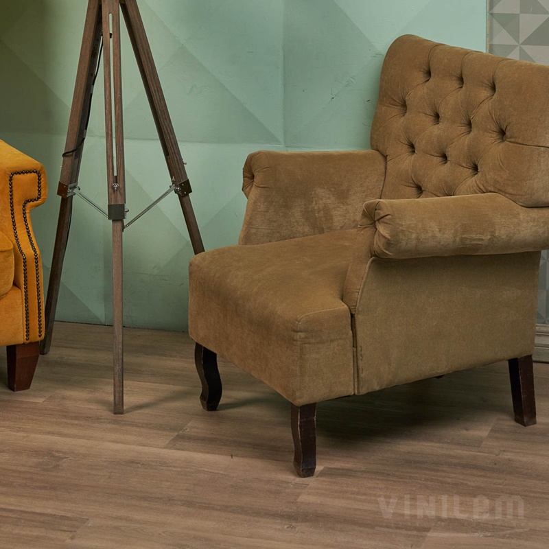 Кварцвиниловая плитка Vinilam Ceramo Glue 4914 ДУБ МОРАН