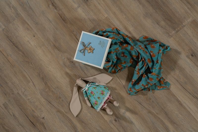 Кварцвиниловая плитка Vinilam Ceramo Click 8870-EIR Дуб Женева (2,052)