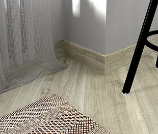 Плинтус FineFloor 340005 1574 / 1474 Дуб Верона / CLASSIC OAK 24125