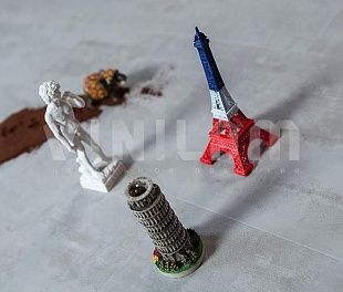 Кварцвиниловая плитка Vinilam Click 4 мм Саксония (камень) 2240-2