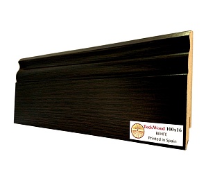Плинтус TeckWood Цветной Венге (100)