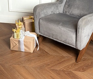 Кварцвиниловая плитка Vinilam PARQUET CHEVRON 2,5 mm I1651102 Шеврон Плезир