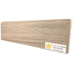 Плинтус TeckWood Цветной Дуб Серебро (75)