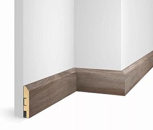 Плинтус COSCA DECOR Экошпон WP07 WP07 Дуб Шелковый