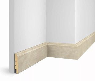 Плинтус COSCA DECOR Экошпон WP07 WP07 Ясень Кристалл