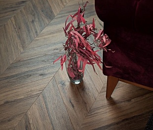 Кварцвиниловая плитка Vinilam PARQUET CHEVRON 2,5 mm I107516 Шеврон Лувр