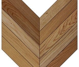 Паркетная доска Parquet Plaque Французкая елка Рустик Дуб натуральный (120)