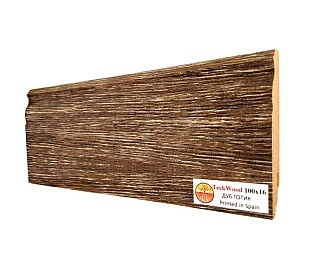 Плинтус TeckWood Цветной Дуб Готик (100)