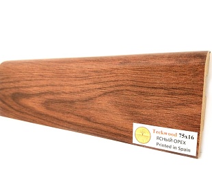 Плинтус TeckWood Цветной Ясный орех (75)
