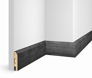 Плинтус COSCA DECOR Экошпон WP07 WP07 Дуб Графит