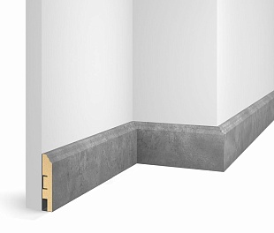 Плинтус COSCA DECOR Экошпон WP07 WP07 Бетон