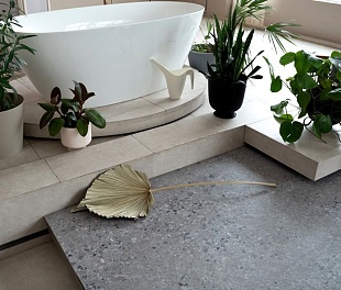 Кварцвиниловая плитка Vinilam Ceramo Click 71613 Терраццо (2,209)