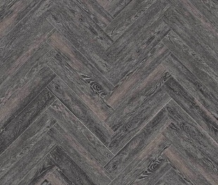 Кварцвиниловая плитка CronaFloor Herringbone Дуб Бордо H006