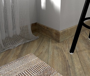 Плинтус FineFloor 340086 1507 / 1407 Дуб Карлин /MONTREAL OAK 24825