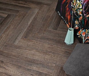 Кварцвиниловая плитка Vinilam PARQUET Herringbone 6,5 mm IS11211 Паркет Донателло
