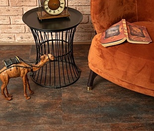 Кварцвиниловая плитка Vinilam Ceramo Click 71617 Керамическая Сталь