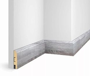 Плинтус COSCA DECOR Экошпон WP07 WP07 Дуб Рейн