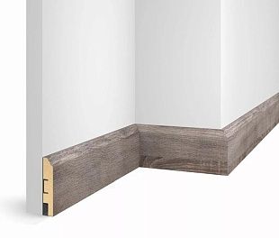 Плинтус COSCA DECOR Экошпон WP07 WP07 Дуб Дымчатый