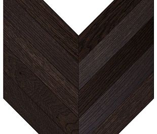 Паркетная доска Parquet Plaque Французкая елка Рустик Дуб темно-коричневый (100)