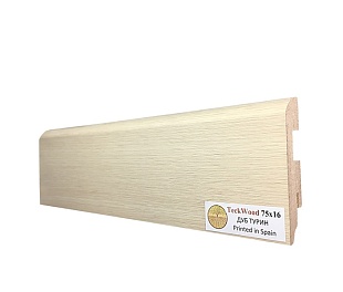Плинтус TeckWood Цветной Дуб Турин (75)