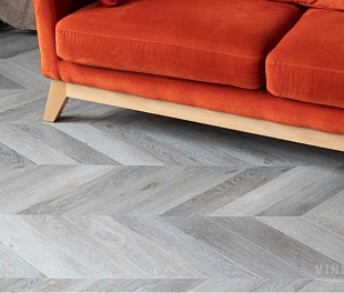 Кварцвиниловая плитка Vinilam PARQUET CHEVRON 2,5 mm RI444515CL4 Шеврон Легран