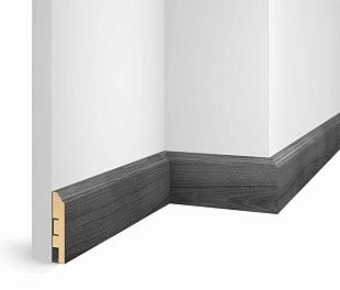 Плинтус COSCA DECOR Экошпон WP07 WP07 Ясень Дымчатый