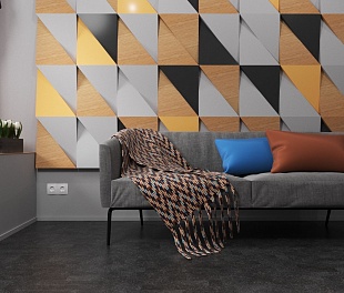 Кварцвиниловая плитка FineFloor CRAFT Stone Small Plank Лаго Верде FF-492