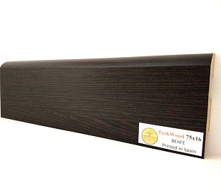 Плинтус TeckWood Цветной Венге (75)