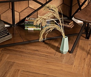 Кварцвиниловая плитка Vinilam PARQUET Herringbone 6,5 mm IS11210 Паркет Де Вилль