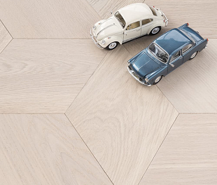 Паркет Coswick Паркетри Ромб  Дуб Белый иней (1193-1258)