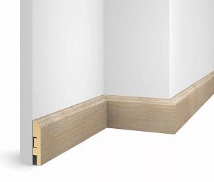 Плинтус COSCA DECOR Экошпон WP07 WP07 Ясень Тирамису