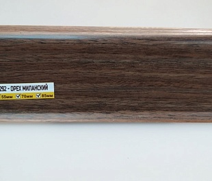 Плинтус Ideal Орех Миланский Орех Миланский (55, 2.5)