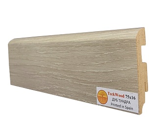 Плинтус TeckWood Цветной Дуб Тундра (75)