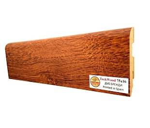 Плинтус TeckWood Цветной Дуб Бренди (75)