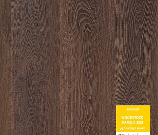 Ламинат Tarkett Woodstock Family Дуб Шервуд Мокко 504044082