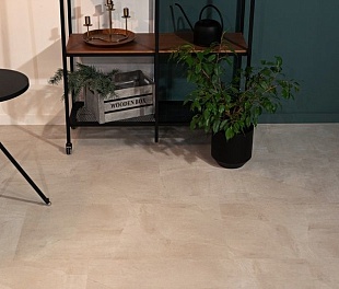 Кварцвиниловая плитка Vinilam Ceramo Click 71615 Бетон Белый (2,209)