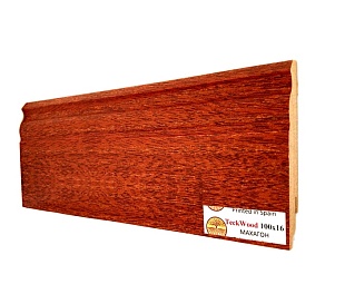 Плинтус TeckWood Цветной Махагон (100)