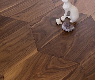 Паркет Coswick Паркетри Трапеция  Американский орех Натуральный (1394-1201)