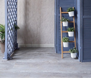 Кварцвиниловая плитка Vinilam Ceramo Click Натуральный камень 61608