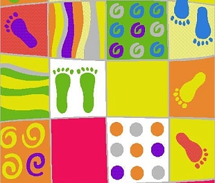 Ковролин ВИТЕБСКИЕ КОВРЫ КИНДЕР-МИКС 50860-7 (2м, 5мм)