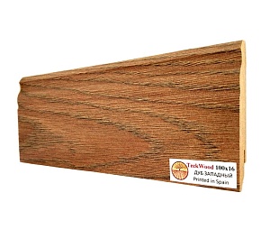 Плинтус TeckWood Цветной Дуб Западный (100)