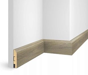 Плинтус COSCA DECOR NANOFLEX EP07 EP07 Дуб Сахара