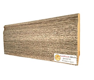 Плинтус TeckWood Цветной Дуб Вегас (100)