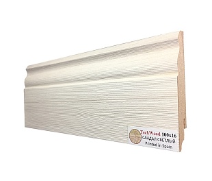 Плинтус TeckWood Цветной Сандал Светлый (100)