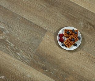 Кварцвиниловая плитка Vinilam Гибрид + пробка XXL 6,5 мм 10056V Дуб Месен